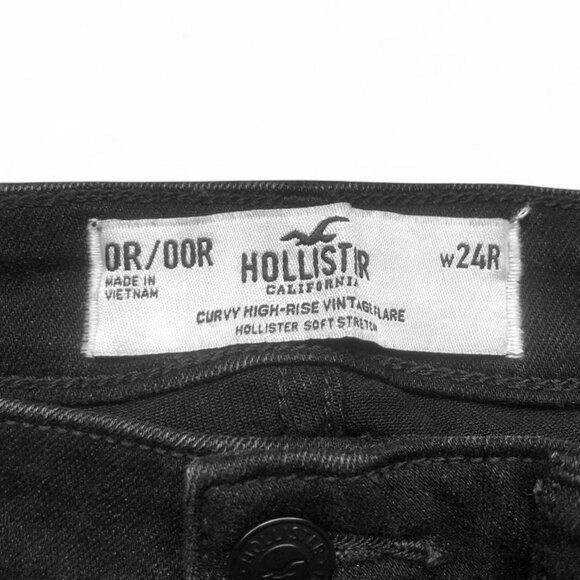 Hollister Distressed Curvy Flares - Picture 3 of 4